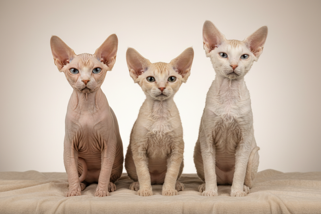 Sphynx, Devon Rex & Cornish Rex: The Ultimate Guide to Hairless & Low-Fur Cat Breeds