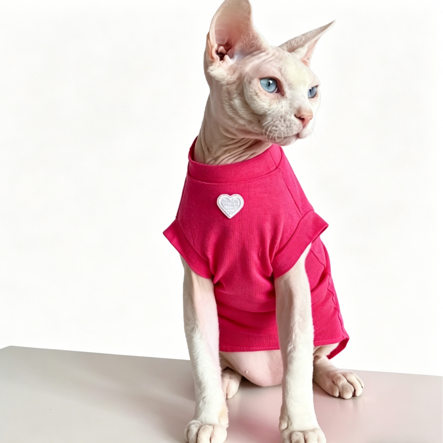 Sphynx Cat Cotton Vest & Jumper Devon Rex & Cornish Rex Clothes