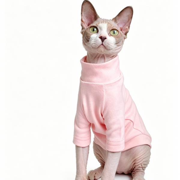 Sphynx Cat Jumpers Soft Warm Cotton Outfit Devon Rex & Cornish Rex In Clothes