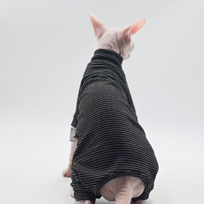 Sphynx Cat Four-Leg Jumpers Soft Warm Bodysuit For Hairless Cats