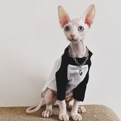 Sphynx Cat Jumpers Soft Cotton Streetwear Hairless Cats Clothes