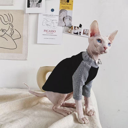 Sphynx Cat Jumpers Soft Cotton Streetwear Hairless Cats Clothes