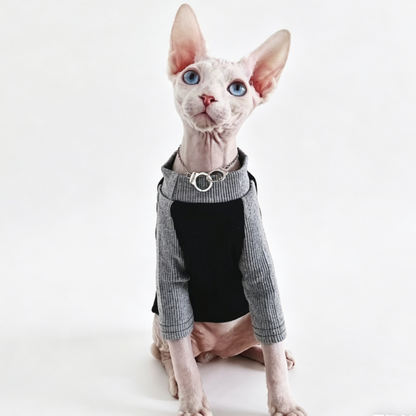 Sphynx Cat Jumpers Soft Cotton Streetwear Hairless Cats Clothes