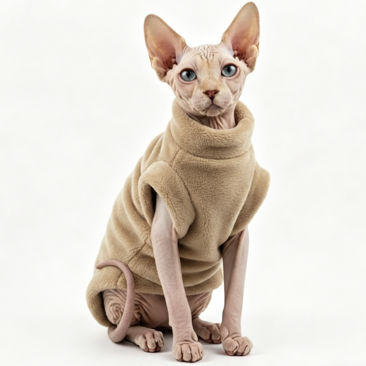 Sphynx Warm Jumpers Devon Rex Cat Soft Clothes