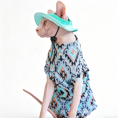 Hairless Cat Summer Jumpers | Breathable Clothes for Sphynx & Devon Rex