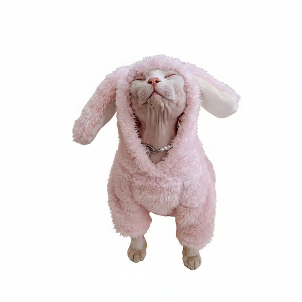 Sphynx Cat Fleece Jumpers & Devon Rex Cats Warm Soft Coats