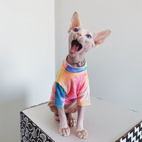 Sphynx Cat Jumper Summer Mesh Soft Devon Rex & Cornish Rex Clothes