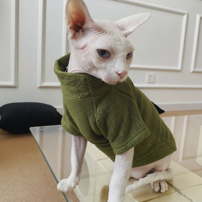 Sphynx Cat Jumper Warm Soft Outfit Devon Rex & Cornish Rex Clothes