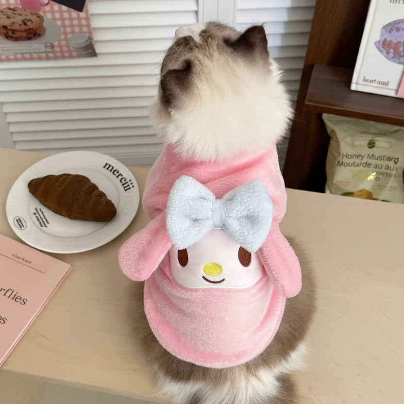 Ragdoll Fluffy Cat Hoodie Soft Warm Kitten Jumper
