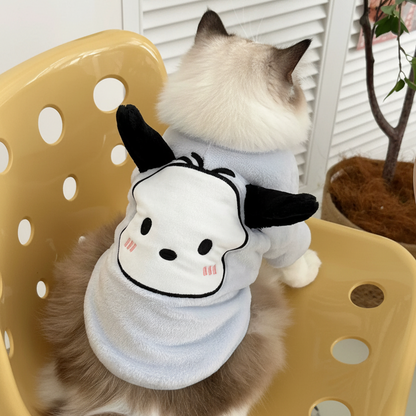 Cat White Pochacco Hoodie