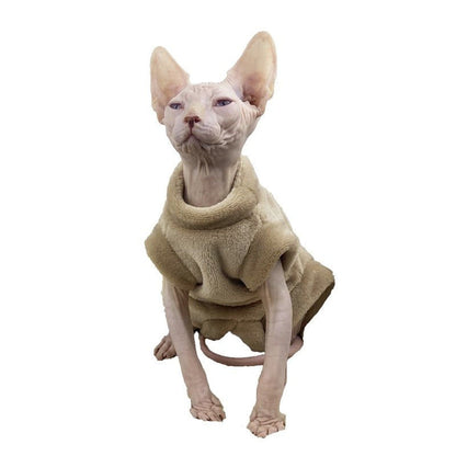 Sphynx Warm Jumpers Devon Rex Cat Soft Clothes
